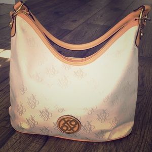 XOXO White Hobo Bag